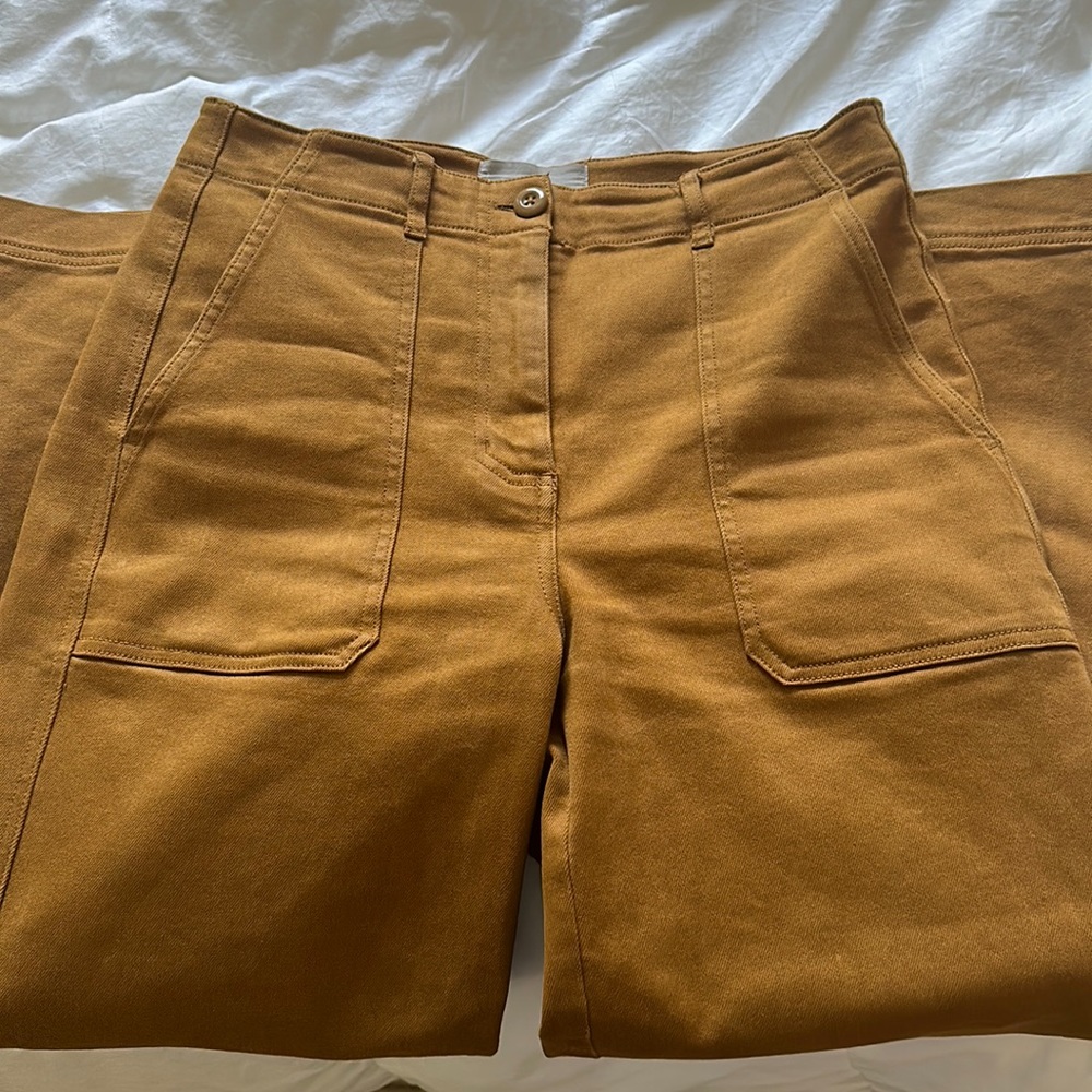 Everlane Wide Leg Crop Utility Pant 4